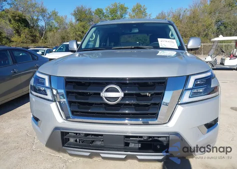 2024 Nissan Armada Sv 2Wd из США, поврежденный, VIN JN8AY2AC8R9195716